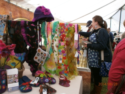 Craft tent ~ Monmouth Show 2014
